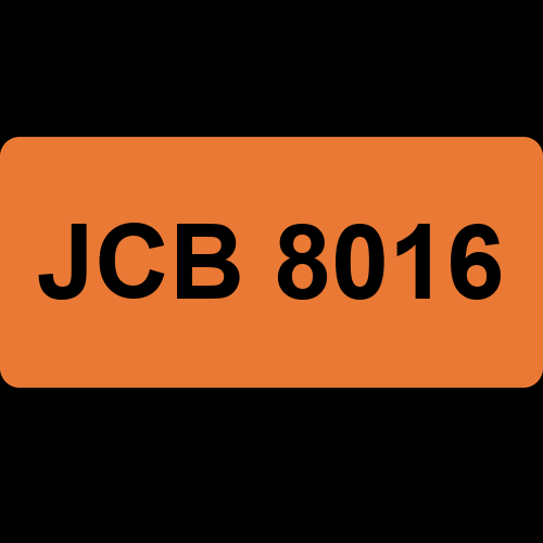 JCB 8016